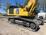 Back of used Excavator,Used Excavator in yard,Side of used Excavator,Used Komatsu,Side of used Komatsu Excavator